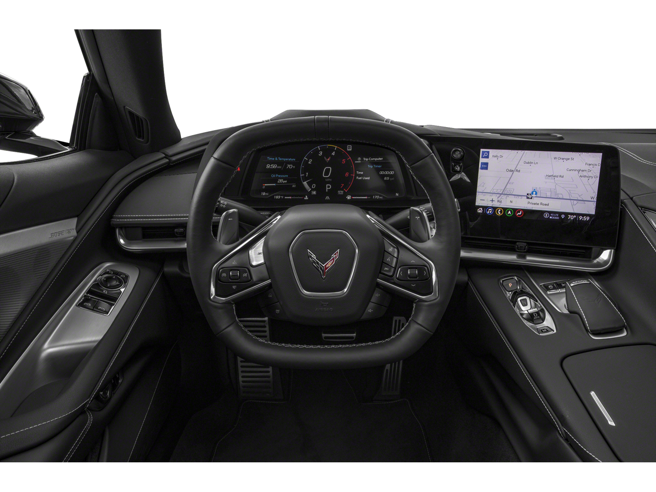 2022 Chevrolet Corvette — interior view