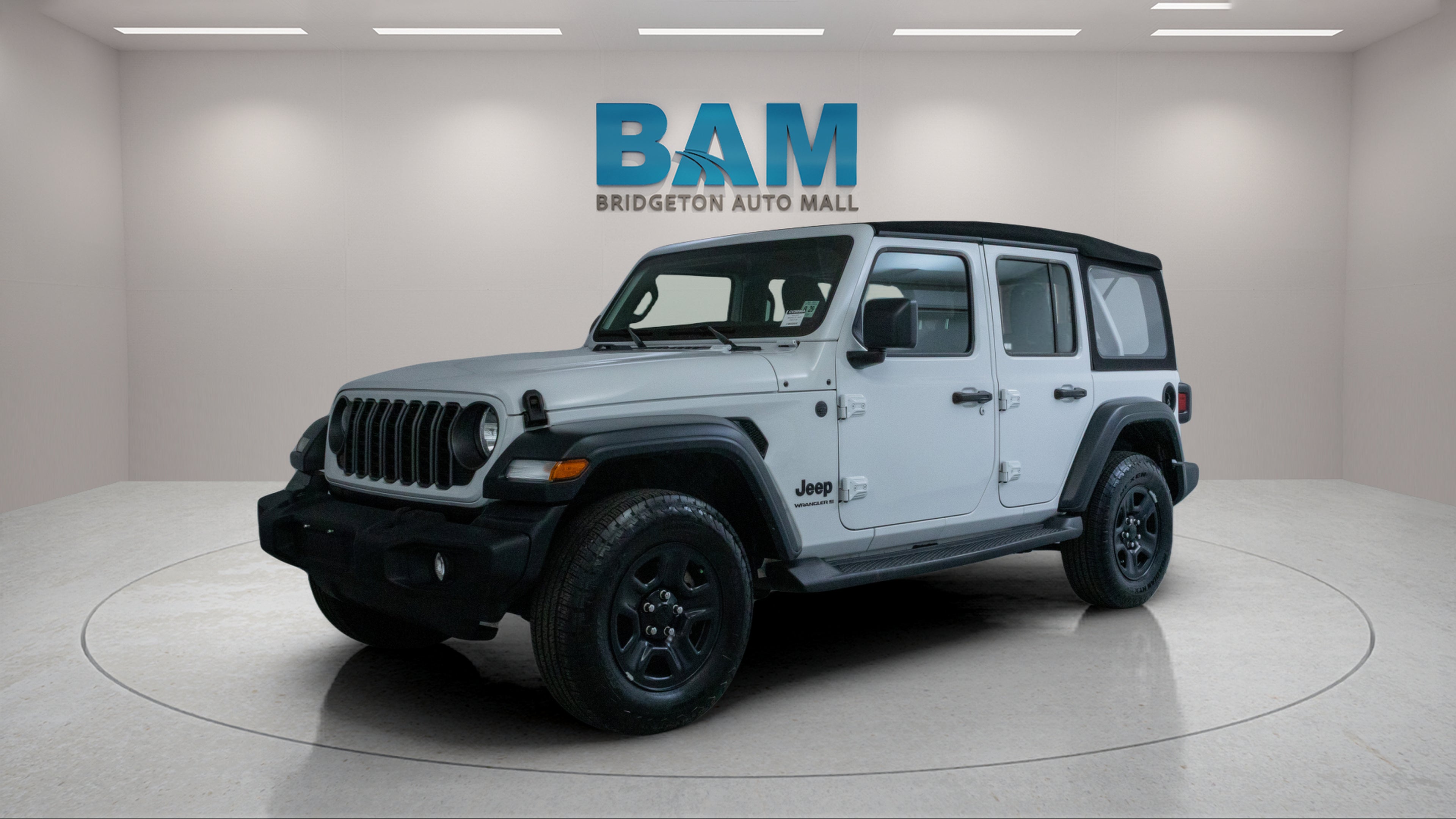 2024 Jeep Wrangler — rear three-quarter view